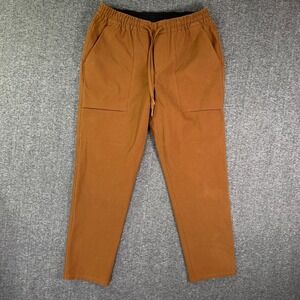 Lululemon ABC Utilitech Pants Men Large Brown Pull On Drawstring
